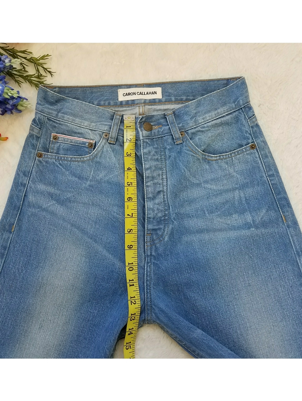 Caron Callahan High Rise Jeans - Picture 5 of 8